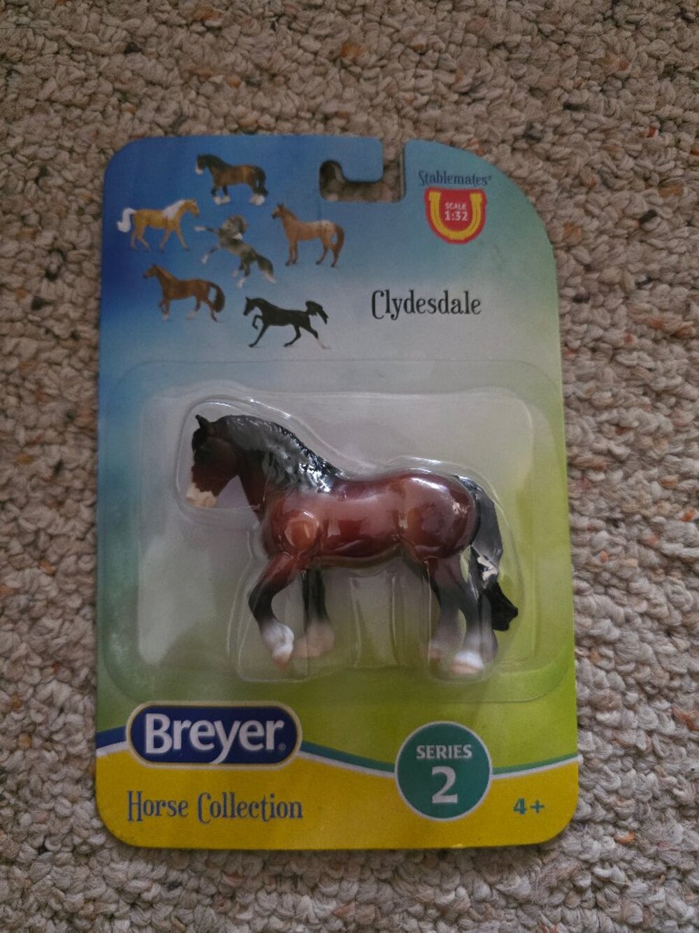 Breyer Stablemates #6955 Clydesdale Stallion - Bay M1 Mold - NIB